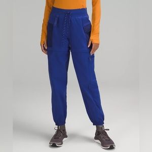 NWT Lululemon Convertible HR Hiking Jogger PSYH 12 psychic blue